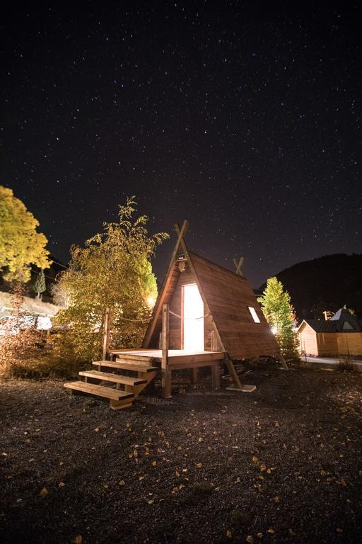 Hôtel Camping Le Cians à Beuil Extérieur photo